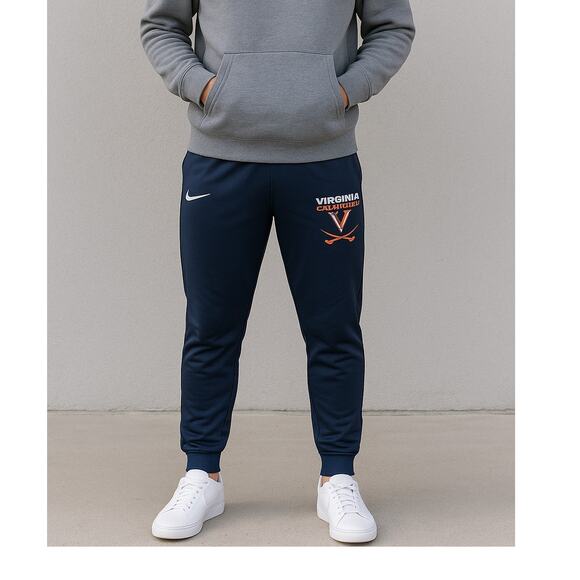 Nike Dri-Fit Joggers Small Virginia Cavaliers NCAA Sweatpants - Picture 1 of 12